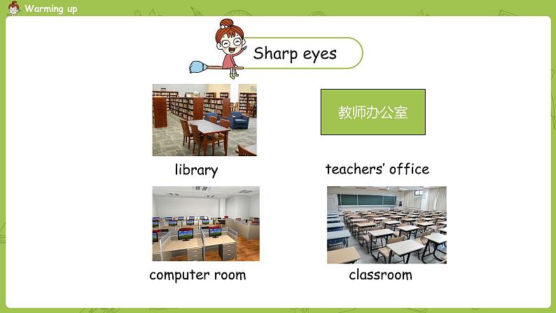 人教PEP版四年级英语下册 Unit1 第5课时Part B Let's learn & Look,ask and answer(PPT课件)04