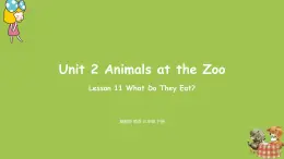 冀教版(三起）英語三年級下冊 Unit2 Lesson11課件+素材