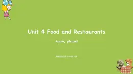 冀教版(三起）英語三年級下冊 Unit4 Again please課件+素材
