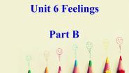 英语五年级下册Unit 6 Feelings Part B教案配套ppt课件