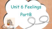 闽教版五年级下册Unit 6 Feelings Part B教课ppt课件