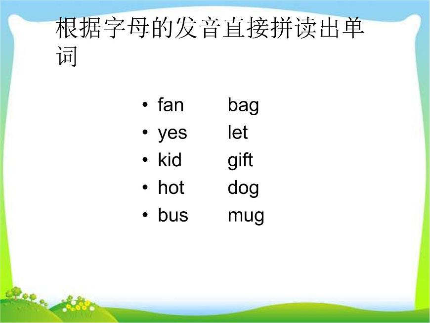 小升初英語知識點專項復習專題一_語音課件第4頁