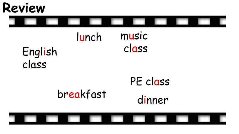 PEP小学英语四年级下册课件 unit 2 What time is it A Let's spell03