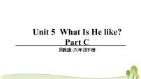 小学英语陕旅版六年级下册Unit 5 What Is He like？教学ppt课件