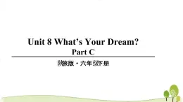 陕旅版英语六年级下Unit 8 part C教学课件