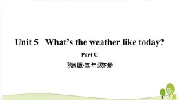 陜旅版英語五年級下Unit 5 Part C教學(xué)課件