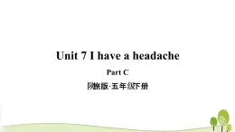 陕旅版英语五年级下Unit 7 Part C教学课件