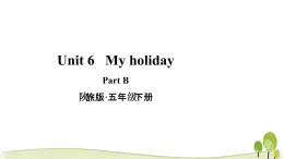 陕旅版英语五年级下Unit 6 Part B教学课件