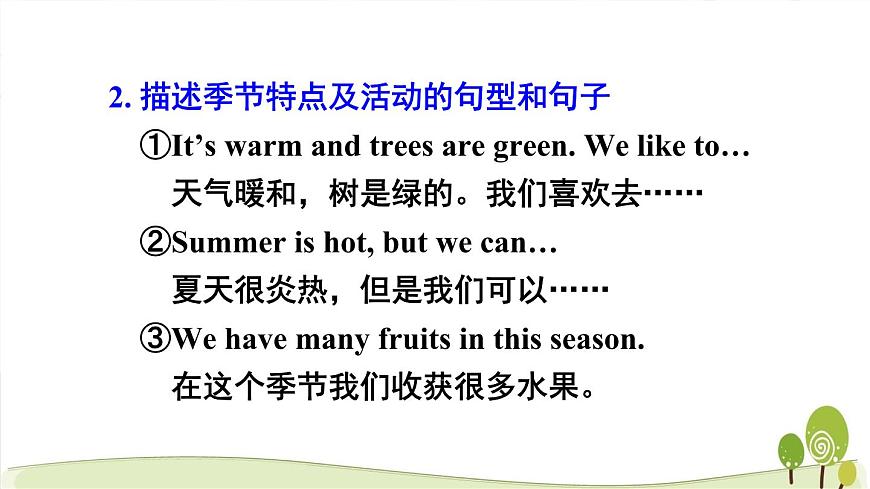 陜旅版英語五年級下Unit 2 Part C教學(xué)課件第5頁