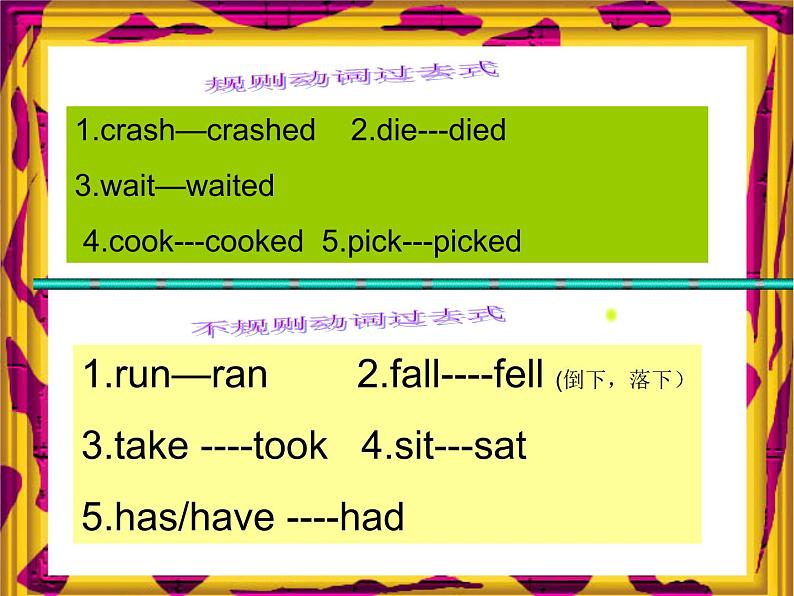 六年级下册英语课件-Module 1 Stories Unit 2 Waiting for another hare 1-教科版(广州深圳)第2页