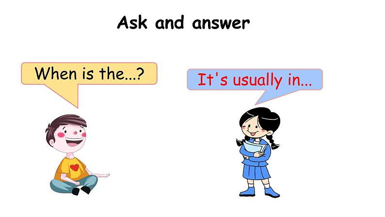 PEP小学英语五年级下册 unit 3 My school calendar Part A Let's learn 课件+素材04
