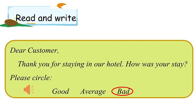 PEP小学英语六年级下册  Unit  2  Last weekend    B Read and write     ppt课件+教学教案06