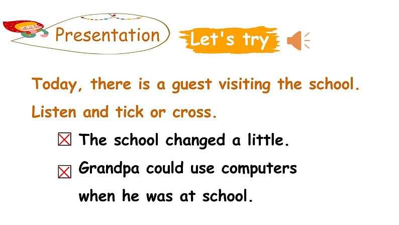 PEP小学英语六年级下册 Unit 4 Then and now A Let's try&Let's talk ppt课件+教学教案03