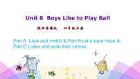 英语四年级上册Unit 8 Boys Like to Play Ball图文ppt课件