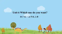湘少版英語五年級上冊 Unit 6 Which one do you want PPT課件+素材