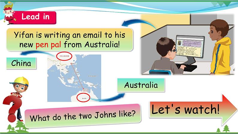 Unit 4 I have a pen pal PA Let 's talk (公开课) 课件第7页