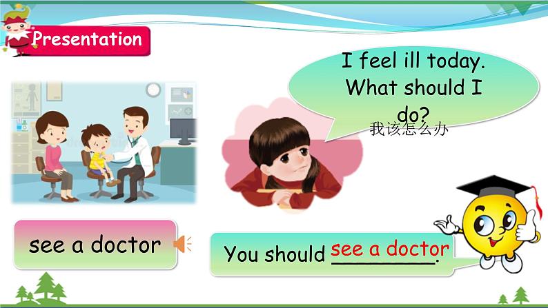 【人教PEP版】英语六年级上册 Unit 6 How do you feel PB Let's learn (公开课) 优质课件 教案 练习 动画素材06