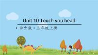 小学英语湘少版三年级上册Unit 10 Touch your head课文内容ppt课件