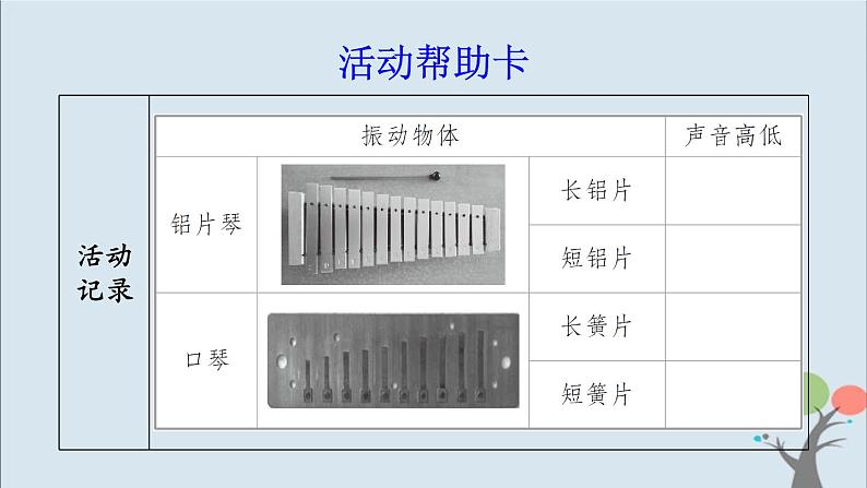 教科版四年级上册1.6《声音的高与低》课件+教案+素材08
