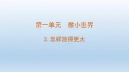 小学科学教科版六年级上册第一单元第2课《怎样放得更大》课件（2021版）