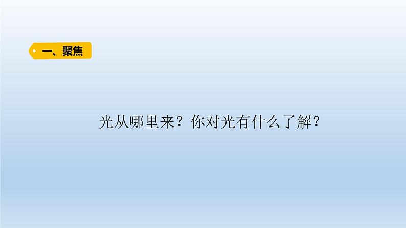 小学科学教科版五年级上册第一单元第1课《有关光的思考 》课件(2021新版)第2页