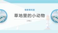 科学三年级上册4 草地里的小动物示范课课件ppt