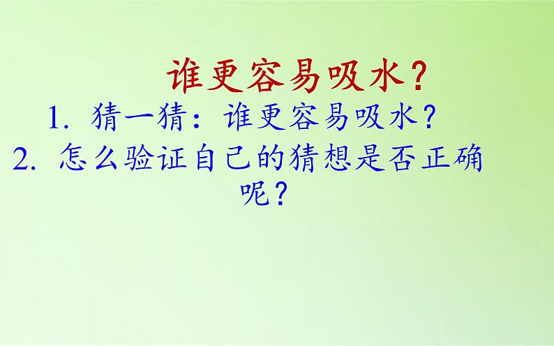 教科版 三年级上科学-3.4它们吸水吗 课件(16张PPT)第3页