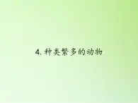 教科版 科学六年级上册  4.4种类繁多的动物 课件（16张PPT）