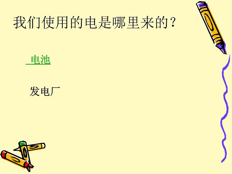 教科版 科学六年级上册 3.7电能从哪里来 课件(11张PPT)第2页