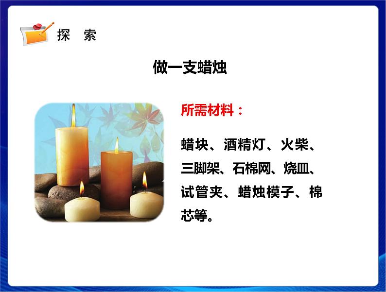 2021年新苏教版科学六年级上册:1蜡烛的变化 课件PPT第3页