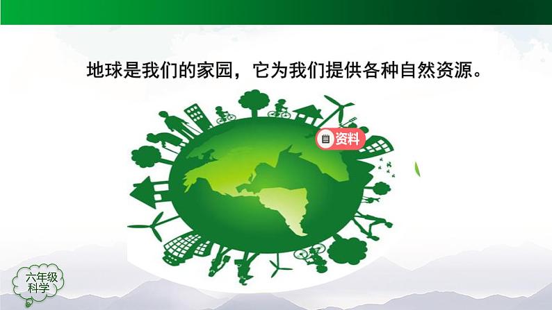 新人教鄂教版科学六上:4.12各种各样的自然资源PPT课件+视频第2页