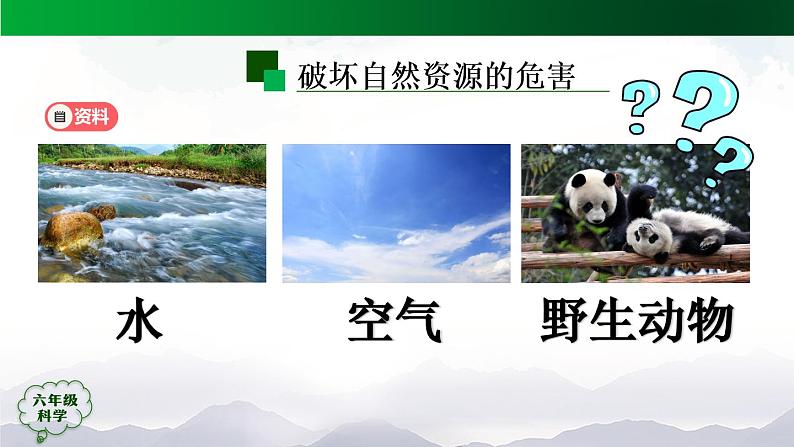 新人教鄂教版科学六上:4.15 自然资源的开发与保护(第2课时)PPT课件+教案+练习+任务单05