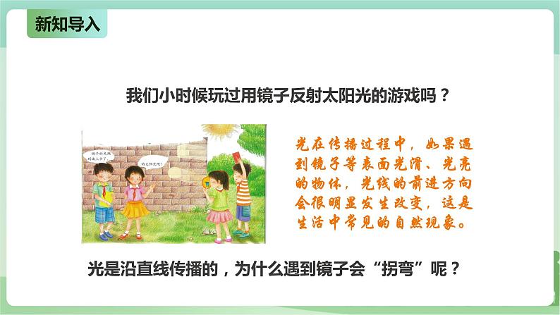 新粤教版科学六上:1.3《光的反射》PPT课件+教案+练习+视频素材02