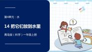 2021学年14 把它们放到水里背景图课件ppt