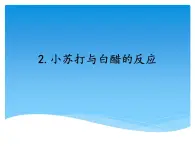 湘科版五年级科学上册4.2小苏打与白醋的反应（课件）