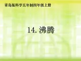 青岛小学科学四上《14 沸腾》PPT课件