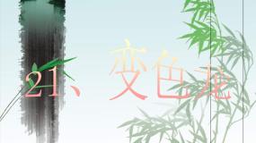 小学青岛版 (五四制)16 变色龙集体备课课件ppt