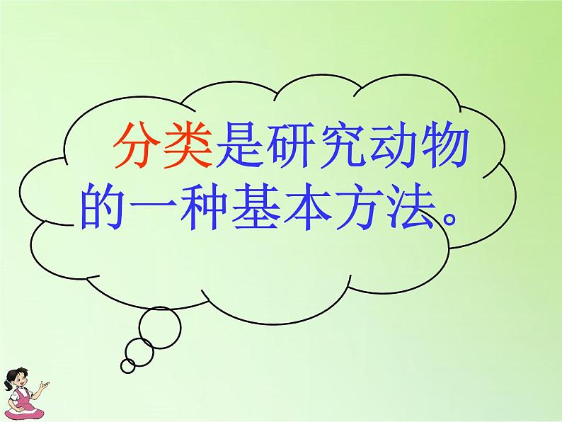 冀教版六年级上册科学4 种类繁多的动物 课件04