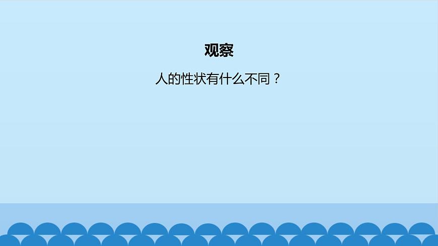首師大版六年級(jí)科學(xué)上冊(cè)1.人的性狀  課件第4頁(yè)