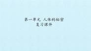 小学科学第一单元 人体的秘密综合与测试复习课件ppt