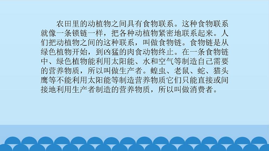 首師大版六年級科學(xué)上冊6.貓頭鷹與農(nóng)田   課件第7頁