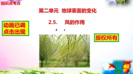 新版教科版科学五年级上册2.5风的作用-知识点+实验+典型试题(动画已调点击出现)课件PPT