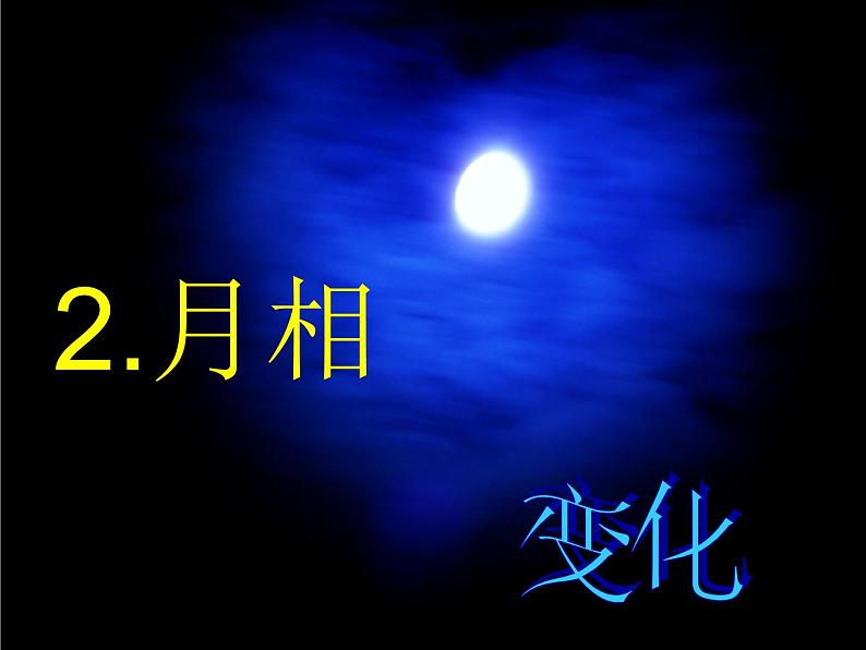 教科版(2001)科学六年级下册 3.2 月相变化(4)(课件)第1页