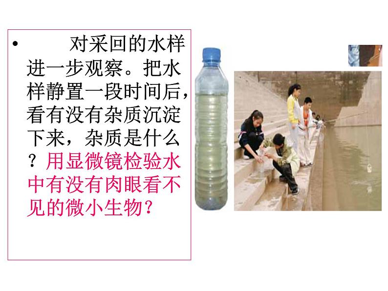 教科版科学六年级下册 4.7 考察家乡的自然水域 课件第5页