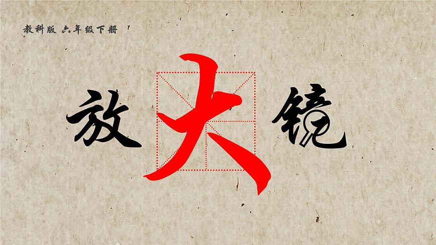 教科版科學(xué)六年級下冊 1.1 放大鏡(課件)第1頁