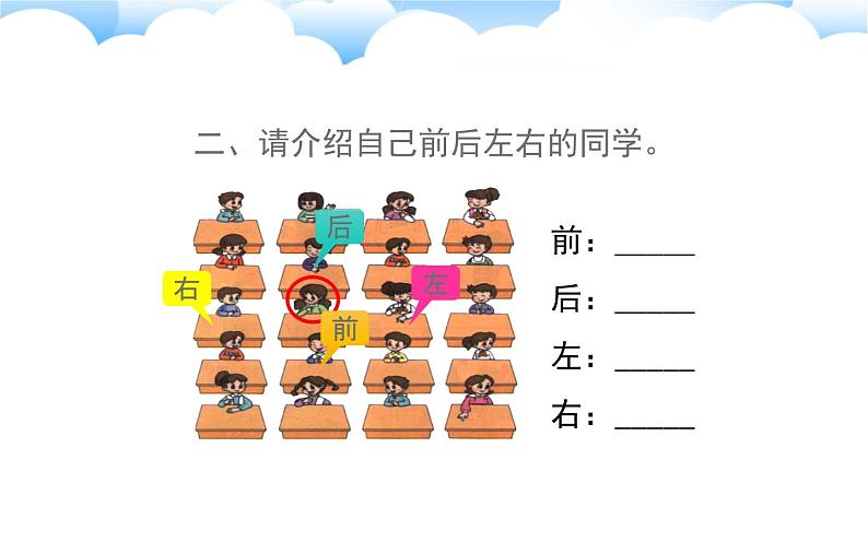 2020小学一年级下册科学课件《4前后左右》人教版(15张)ppt课件第6页