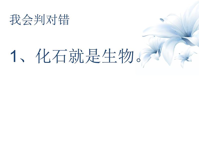 苏教版六年级科学下册 3.2.化石告诉我们什么 (上课用)(1)课件第7页