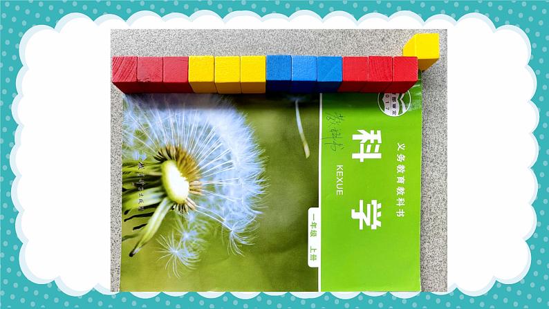 教科版科学一年级上册 2.5用相同的物体来测量 课件第6页