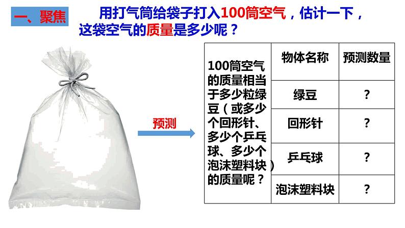 教科版科学三年级上册2.5一袋空气的质量是多少(课件)第2页