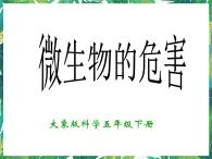 5.3《微生物的危害》课件+教案+练习